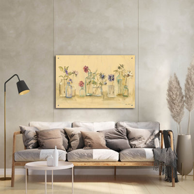 'Blossoms And Buds'  by Cheri Blum Acrylic Glass Wall Art