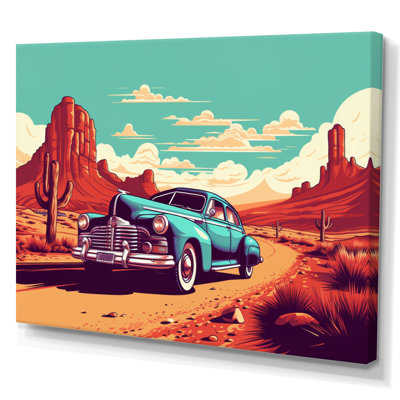 Vieille voiture américaine dans le Nevada III