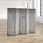 Chardae 225cm W x 172cm H 5 - Panel Solid Wood Folding Room Divider