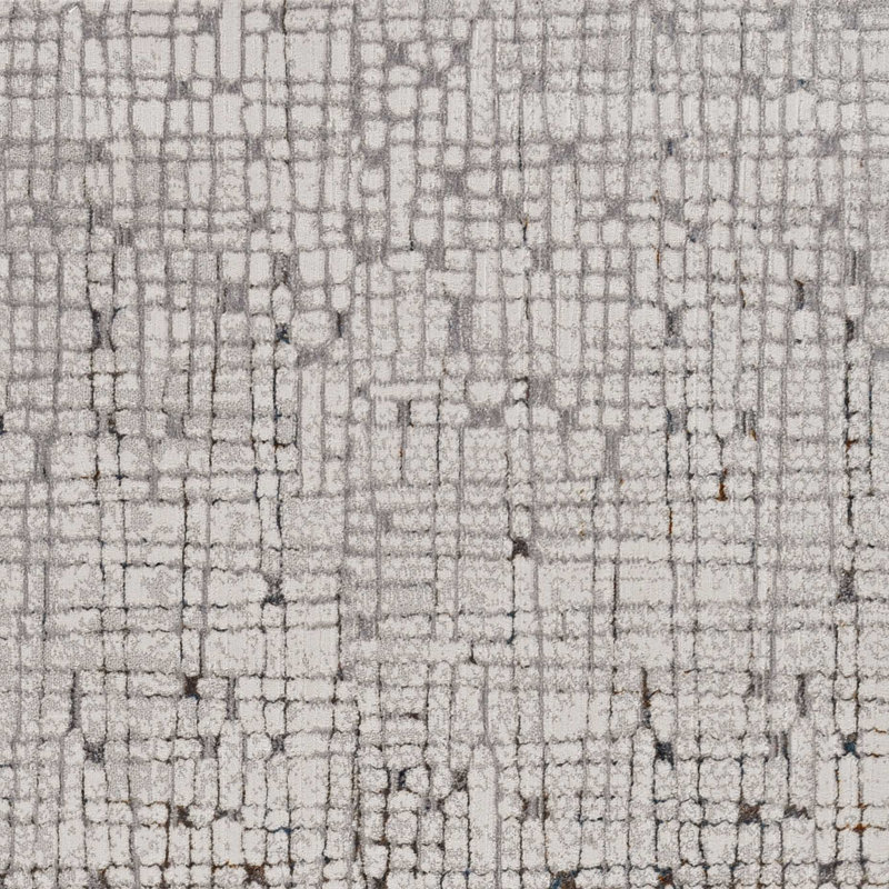 Tapis gris Jhane, Rectangle 9 pi 10 po x 13 pi 2 po