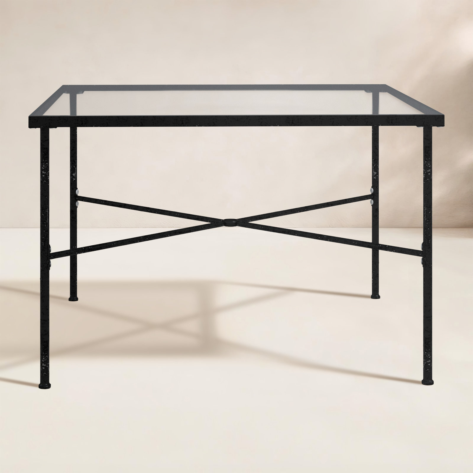 Lucier Dining Table, 29" H x 44" W x 44" L 