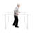 Walking Assist Bar With Adjustable Height & Width, Parallel Bars For Rehabilitation & Walking Balance Issues