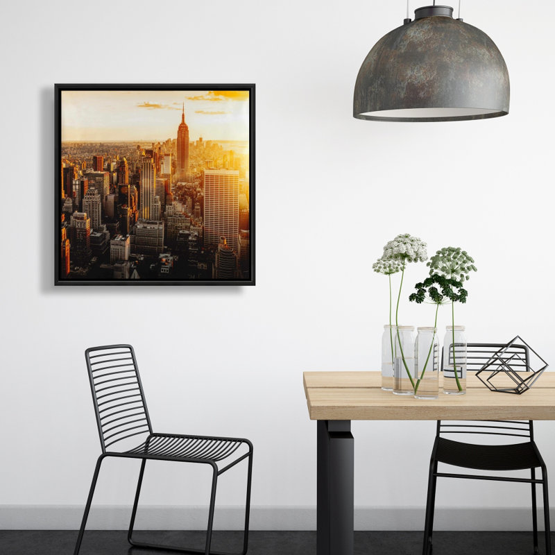 «New York City At Sunset»