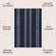 Tapis bleu marine / gris Braylyn-1076430637