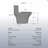 1.1/1.6 GPF Elongated ADA Height One Piece Dual-Flush Toilet with Soft-Closing Seat,MAP Flushing 1000G-121551715