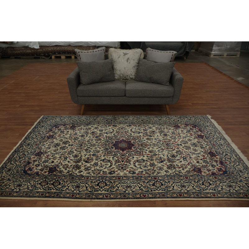 Tapis traditionnel floral 6 x 8