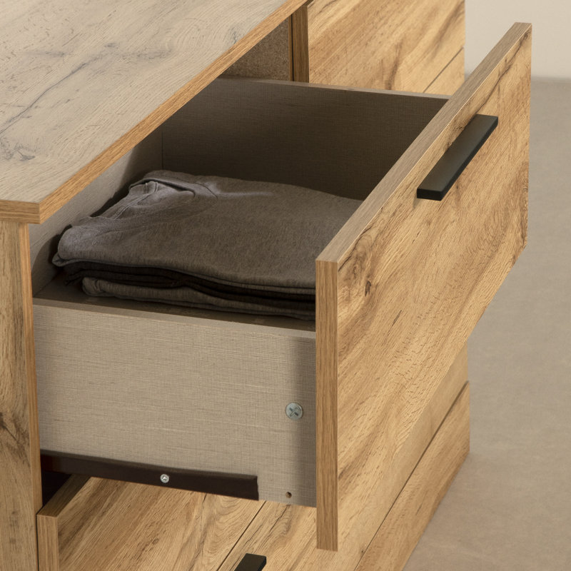 Step One Essential 6-Drawer Dresser, Nordik Oak