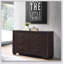 Commode 6 tiroirs Harrison cacao foncé avec rangement spacieux et design moderne et élégant pour les chambres contemporaines-1342894606