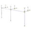 Empire 62.24'' W Double Bathroom Vanity Base-321732481
