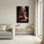 Ensemble de 1 tableau sur toile Smoke Man-820530334