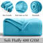 Plush Mink Fleece Blanket – Ultra-Soft, Lightweight Throw For All Seasons-113714324-113714323