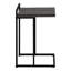 Table d'appoint, petite table en forme de C, table de bout, table d'appoint pour la chambre à coucher, salon, table de bout intérieure pour l'espace de vie-532277940
