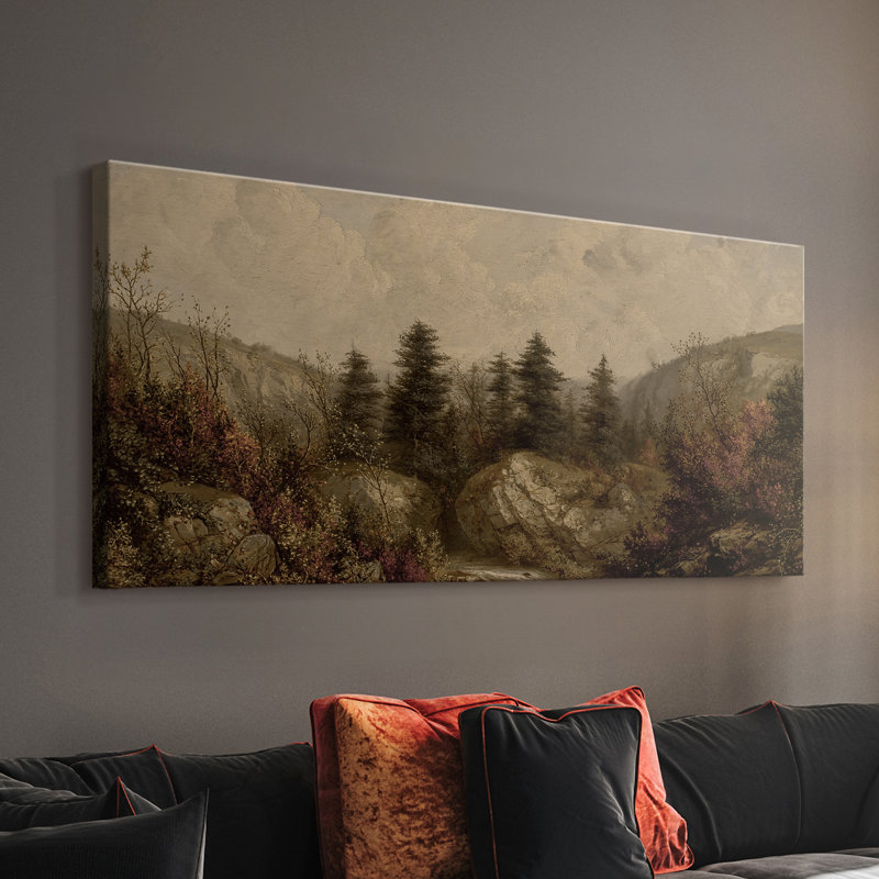 Série paysage - DCC-III - Toile tendue avec châssis - Prêt à accrocher, H 24 po x l 48 po