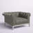Idyll Tufted Button Upholstered Leather Chesterfield Armchair-1896263832