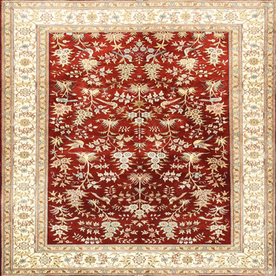 Awais Floral Indoor Rug