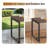 Naresa Metal Outdoor Side Table-1794702933