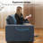 88.56" Chenille Modern Sofa Ergonomic Cushions Solid Wood Frame-91933889