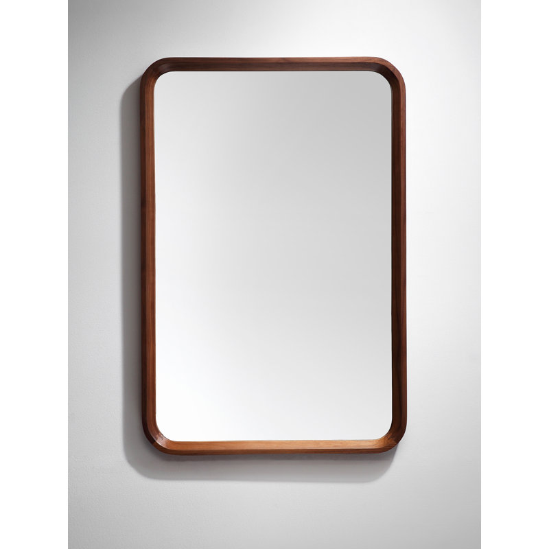 Vela Mirror, Walnut, 35.5" x 23.5"