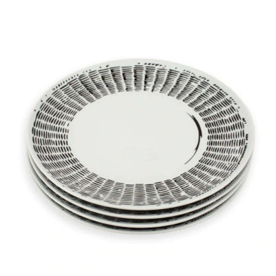 Line Drawing Handmade Porcelain Dinner Plate