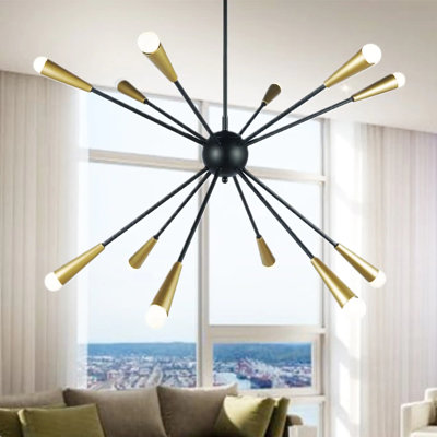 Damariae 12 - Light Dimmable Drum Chandelier