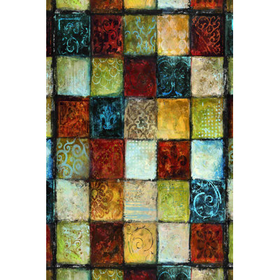 Glorious Tiles - Wrapped Canvas Print