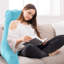  Housse et insert pour coussin télé / lecture avec traversin / dossier-1364698599