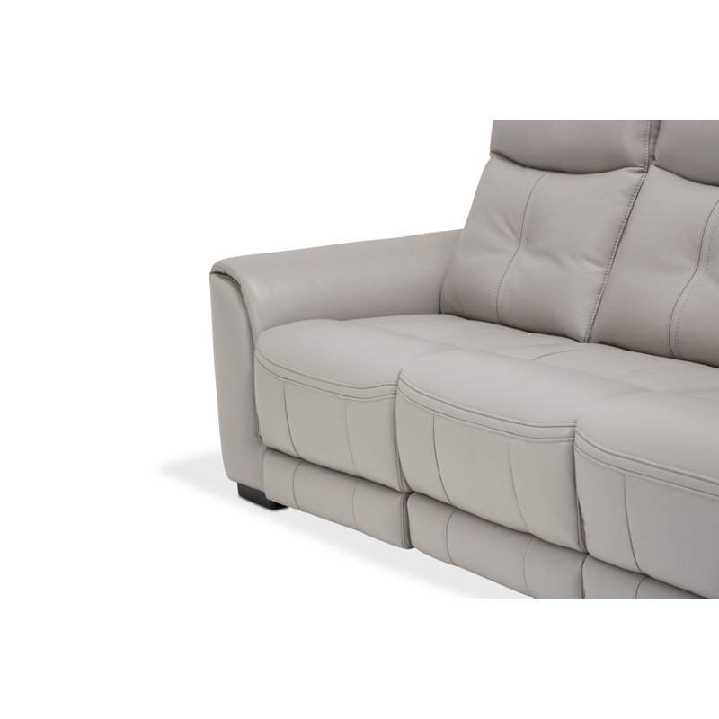 Mia Bella 89.5'' Rolled Arm Reclining Loveseat
