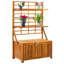META 99 cm W 180 L Acacia Solid Wood Deck Box-69833565