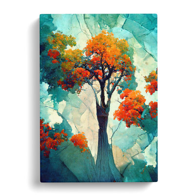 Pretty Abstract Tree - Wrapped Canvas