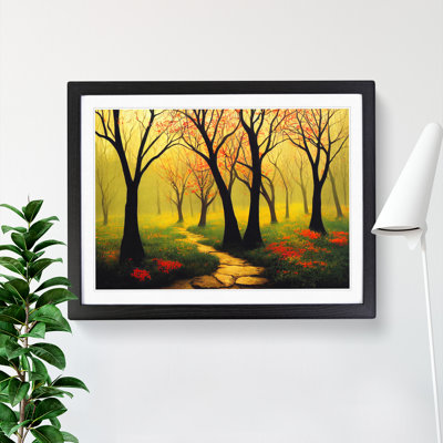 Spring Forest Flowers Vol.3 - Framed Print