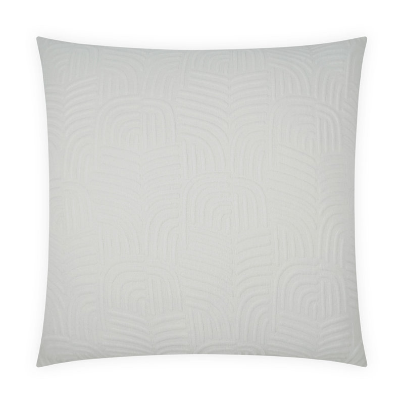 Palacios Pillow Cover & Insert, White, Square 22"