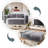 Lozena Boneless 79'' Convertible Corduroy Sleeper Sofa Bed, 15'' Thick Full-Size Compression Mattress Couch-495358135