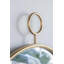 Miroir mural rond en fer Yvan-1297760405