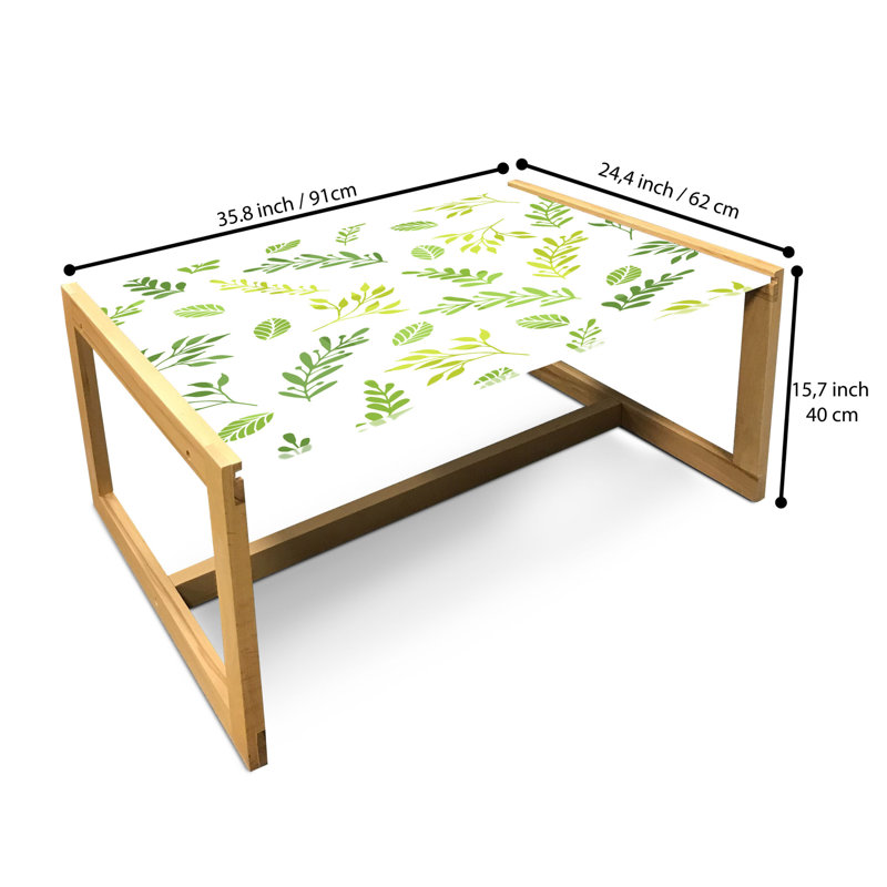 Jakeara Sled Coffee Table, 90cm H x 62cm W x 40cm D