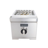 12" Coyote Built-In Single Side Burner LP