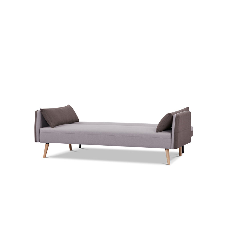 Brendon 3 Seater Square Arms Sofa Bed