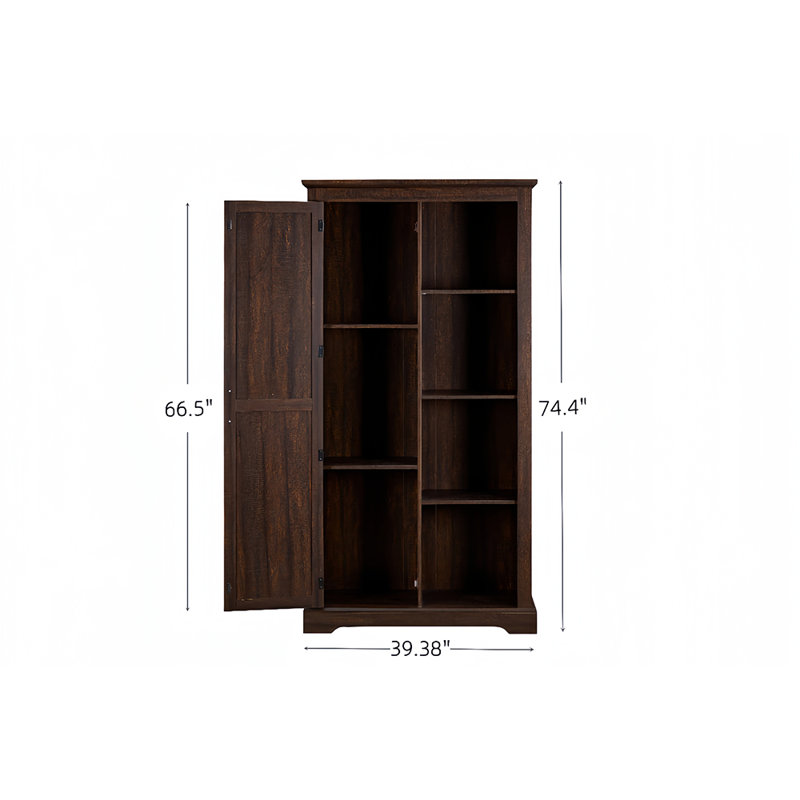 Villads Dining Cabinet, Espresso