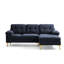 Canapé modulaire rembourré de 82,7 po Hilmir-1959221628