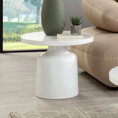 Engineering Marble End Table