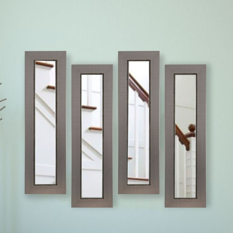 Ensemble de miroirs 4 pièces Pierpont, H 29 po x l 15 po