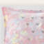 Édredon pour lit simple / simple TG métallique avec taie décorative et coussin lavable à la machine en microfibre compressible-118755838