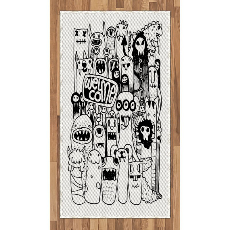 Tapis décoratif Indie High Density, Rectangle 2 pi 7 po x 5 pi