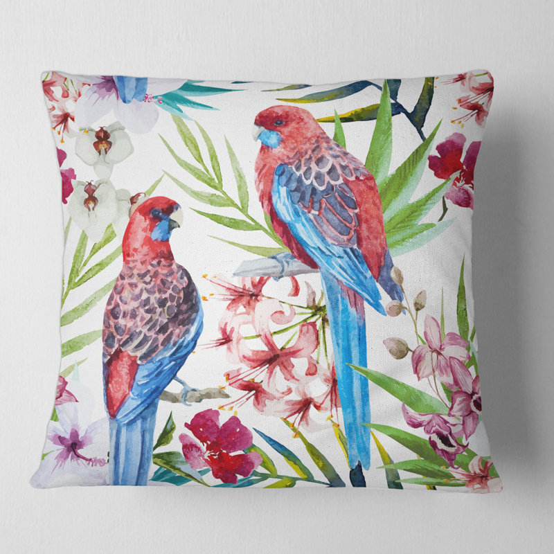 Coussin Rosella, 16" x 16"