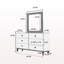 Meuble de chambre à coucher de style moderne avec commode 1 pièce et tiroirs 6X tiroirs-364743063