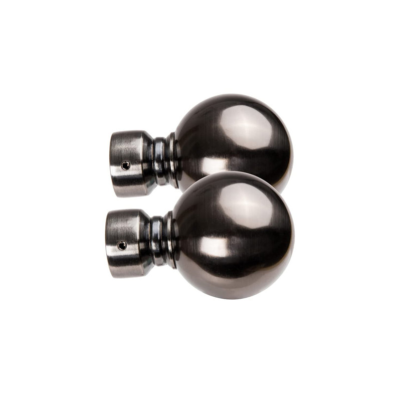 Weigelstown 6cm Finial, Black Nickel
