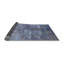 Tapis bleu / gris Hunsicker-622351499