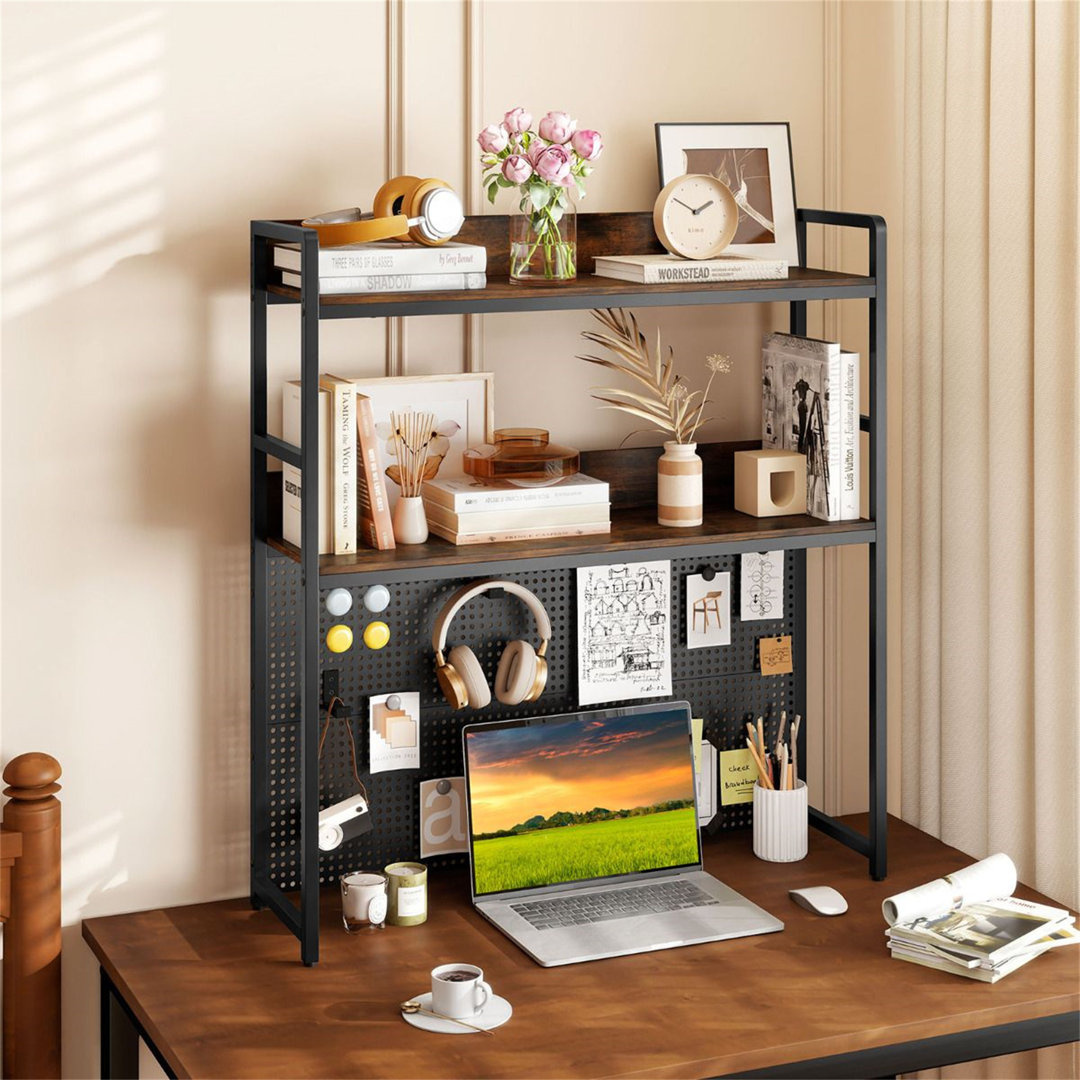 103cm H x 94cm W Metal Standard Bookcase