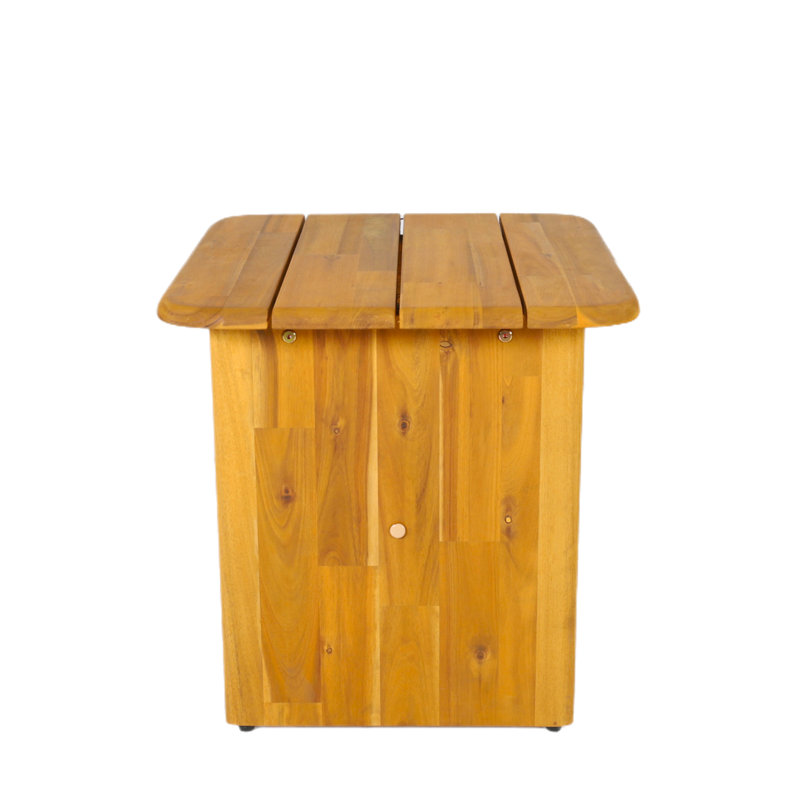 Square Acacia Outdoor Side Table