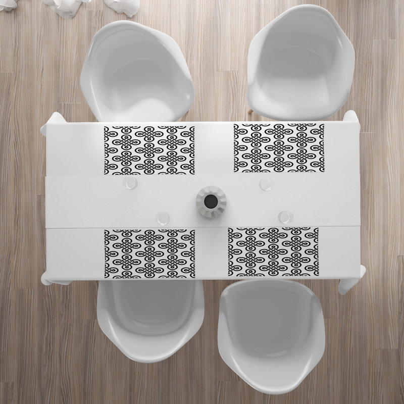 Polyester Geometric Rectangle Placemat