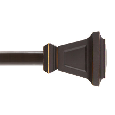 Richmond Adjustable 0.63" Single Curtain Rod